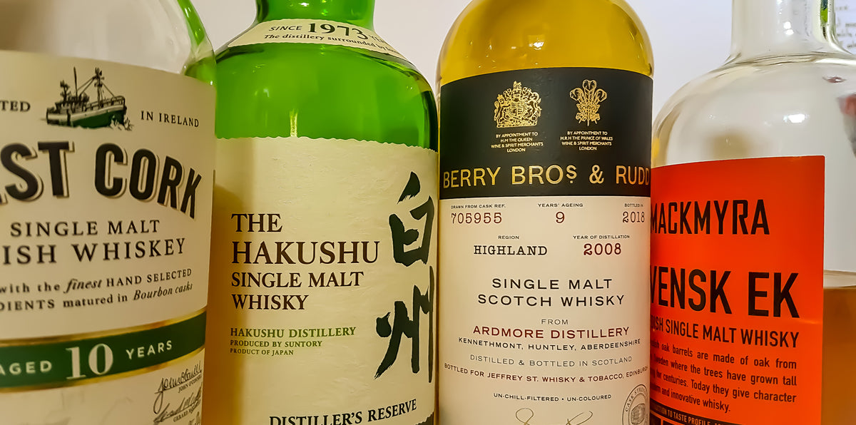 Whisky or Whiskey? Find the correct spelling Jeffrey st. Whisky & Tobacco