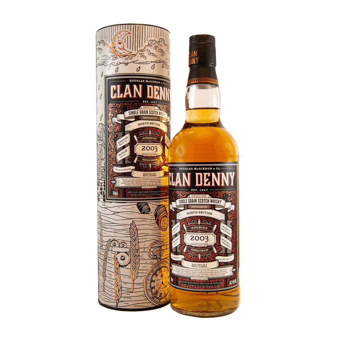 North British 18 year old Douglas Laing Clan Denny Range – Jeffrey