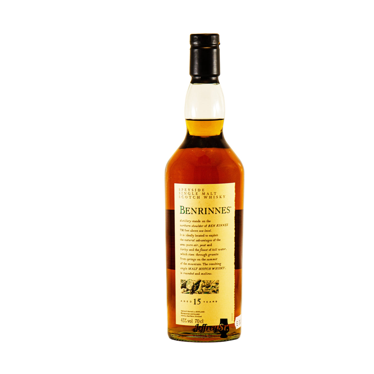 Benrinnes 15 year old Flora & Fauna – Jeffrey st. Whisky & Tobacco