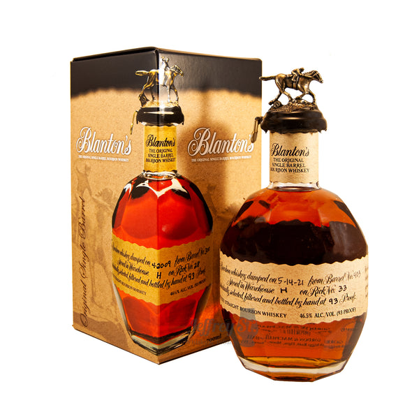 Blanton's Original - Distillerie Blanton's - Bourbon Whiskey Américain-  70cl - 46.5%