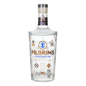 A 70cl bottle of Pilgrim's Gin original from Scotland