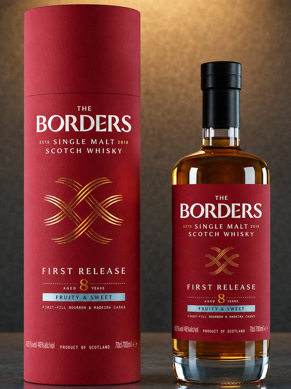 The Borders Distilelry  - 8 Year Old Single Malt First Release