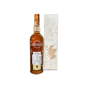 A bottle of Clynelish 12 years old bottled by Lady of the Glen