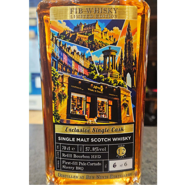 Ben Nevis 12 year old Jeffrey St Exclusive by Fib Whisky