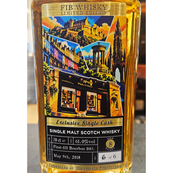 Torabhaig 8 year old Jeffrey St Exclusive by Fib Whisky