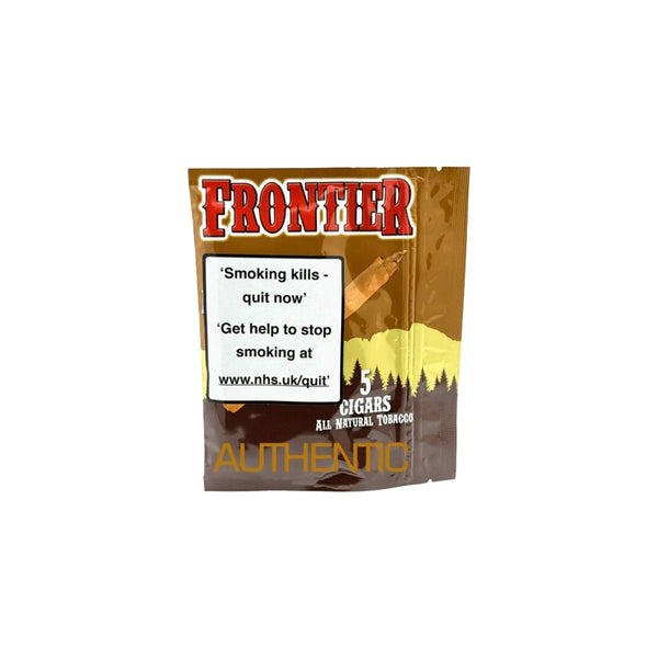 Frontier Cigars Authentic (Sweet Aromatic) - Pack of 5