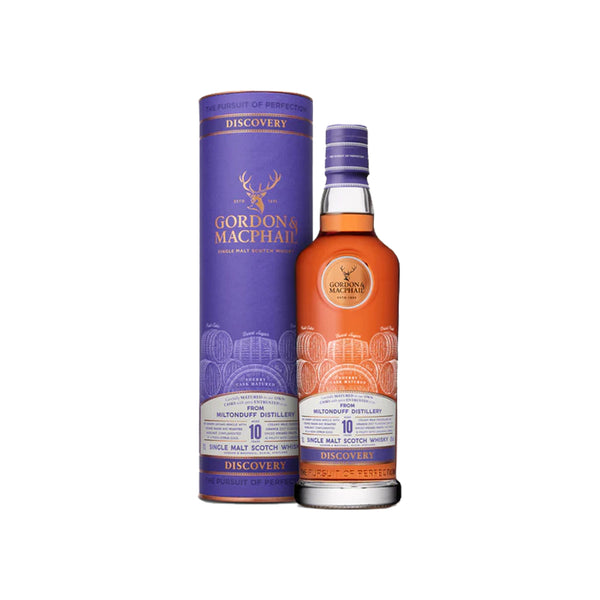 Miltonduff 10 year old Gordon & MacPhail Discovery Range