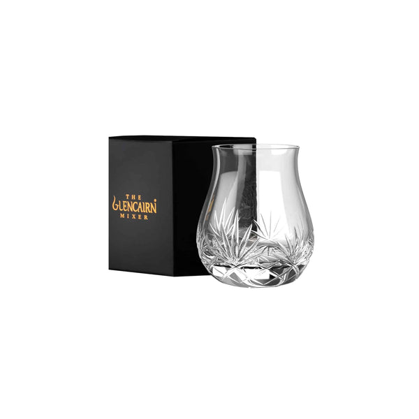 Mixer Glass Cut Crystal Glencairn