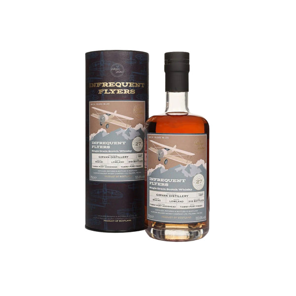 Infrequent Flyers Girvan 27 year old Single Grain Scotch Whisky