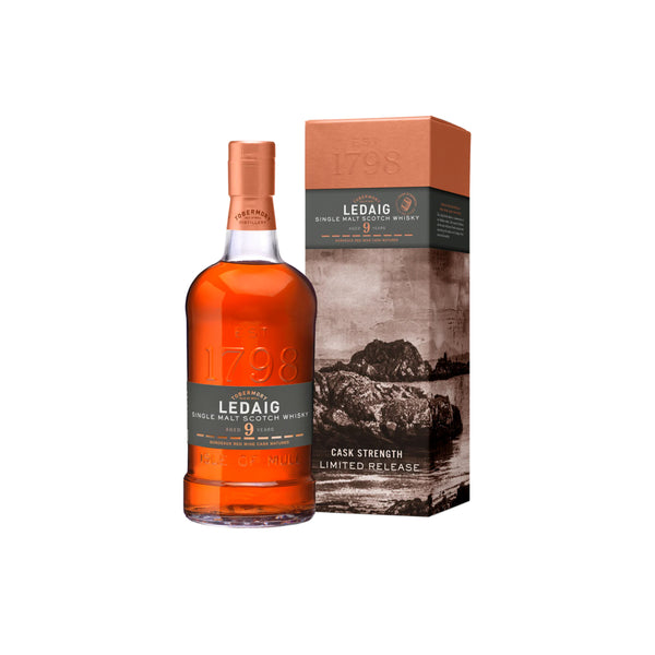 Ledaig 9 year old Bordeaux Red Wine Cask Matured