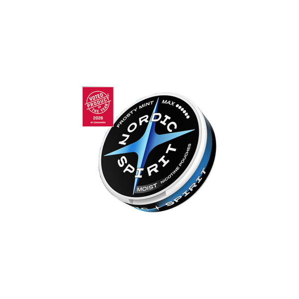 Nordic Spirit Nicotine Pouches - Frosty Mint Max (17mg)