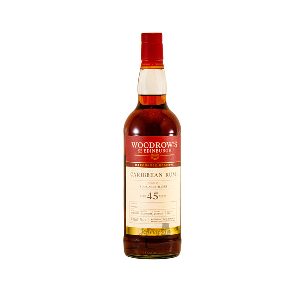 45 year old Cuban Rum Woodrows of Edinburgh