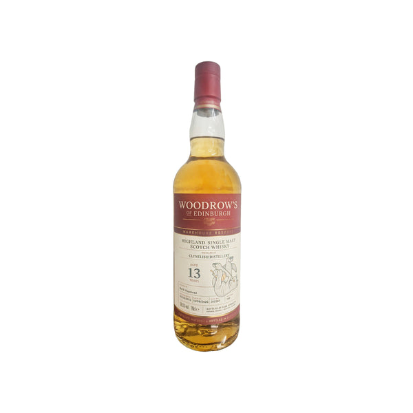 Clynelish 13 year old Ralphie Edition Woodrows of Edinburgh