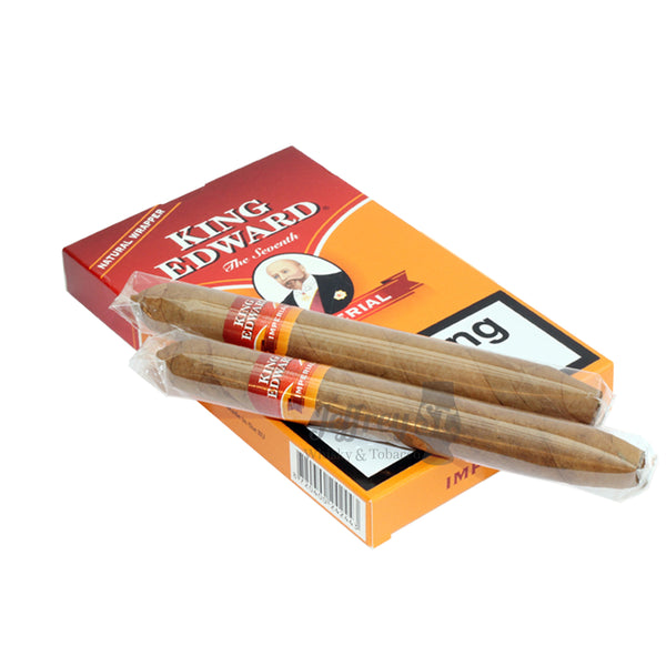 A pack of 5 King Edward Imperial cigars