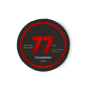 77 Nicotine Pouches Strawberry 20mg