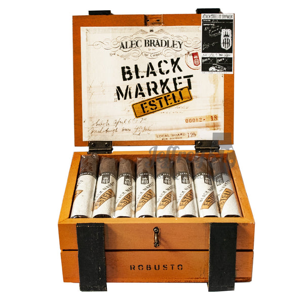 Box of 20 Alec Bradley Black Market Esteli Robusto cigars