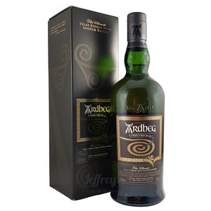 A 70cl bottle of Ardbeg Corryvreckan single malt scotch whisky