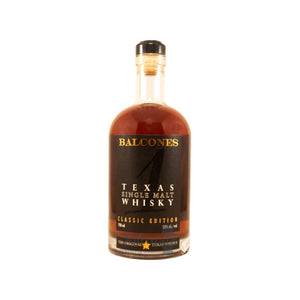 A 70cl bottle of Balcones Texas Single Malt Whisky Classic Edition