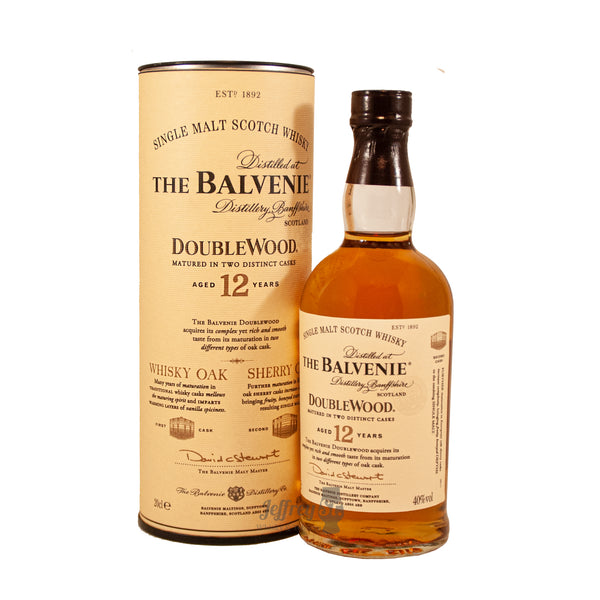A 20cl bottle of Balvenie 12 year old Single Malt Scotch Whisky