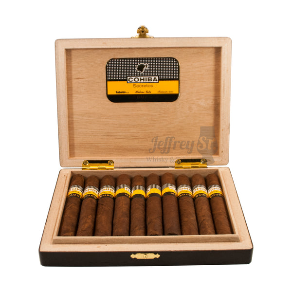 Box of 10 Cohiba Maduro 5 Secretos. Cuban cigars