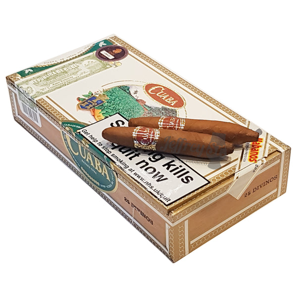 Box of 25 Cuaba Divinos cigars from Cuba
