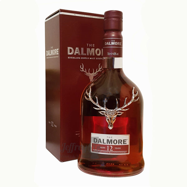 Dalmore 12 year old. Highland single malt scotch whisky 70cl.