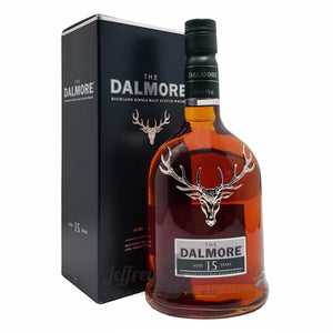 Dalmore 15 Year old. Highland single malt scotch whisky 70cl