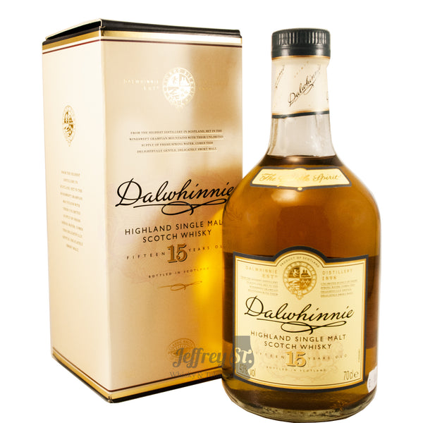 A 70cl bottle of Dalwhinnie 15 year old Highland Single Malt Scotch Whisky