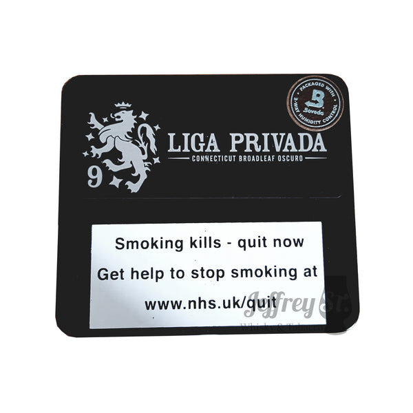 A tin of 10 Drew Estate Liga Privada Coronet cigars