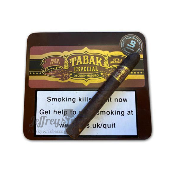 A tin of 10 Drew Estate Tabak Especial Cafecita cigars