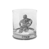 English Pewter Whisky Tumbler - Rugby