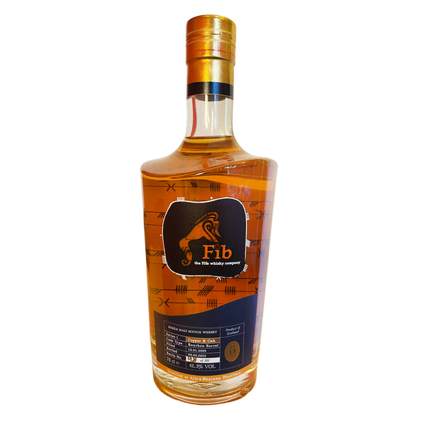 A 70cl bottle of Fib Copper & Oak Allt-A-Bhainne 13 year old Speyside Single Malt Scotch Whisky