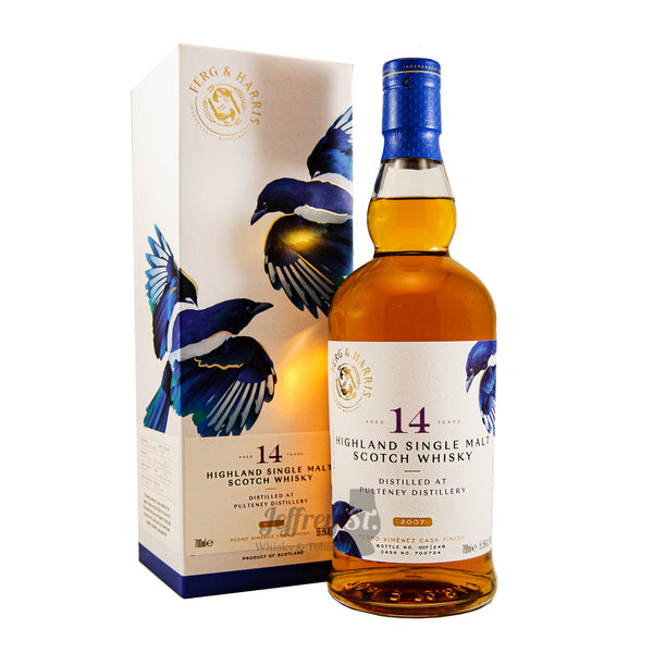 Pulteney 14 year old Highland Single Malt Scotch Whisky independently bottled by Ferg & Harris