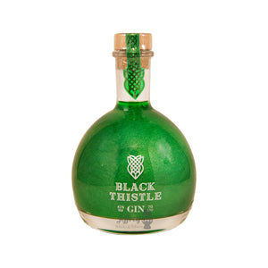 A 70cl bottle of Black Thistle Gin Mint and Kiwi Scottish gin