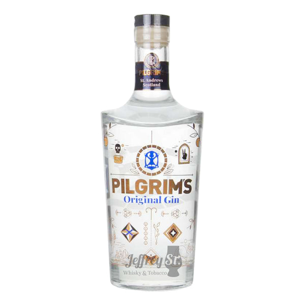 A 70cl bottle of Pilgrim's Gin original from Scotland