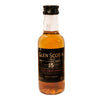 A 5cl bottle of Glen Scotia 15 year old. Campbeltown Single Malt Scotch Whisky