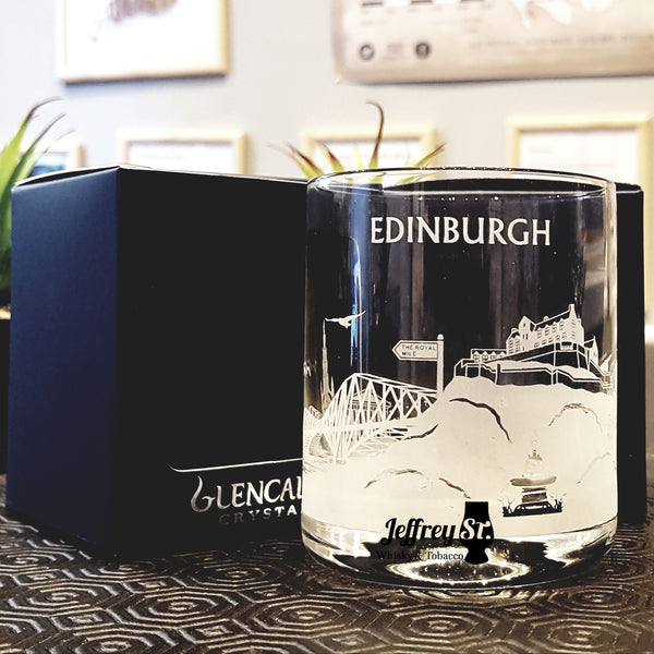 Glencairn Whisky Tumbler - Edinburgh Skyline