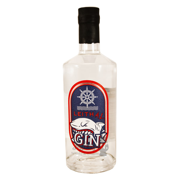 A 70cl bottle of LeithAl Gin from Scotland