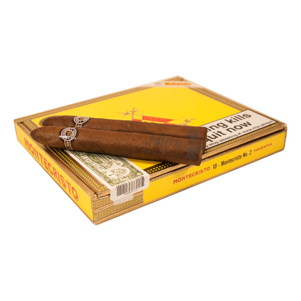 Montecristo No. 2 Box of 10 Cuban cigars