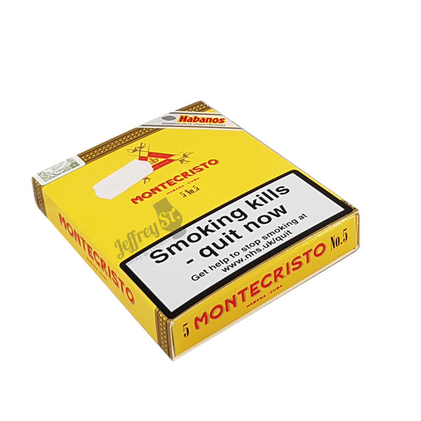 Montecristo No. 5 Pack of 5 Cuban cigars