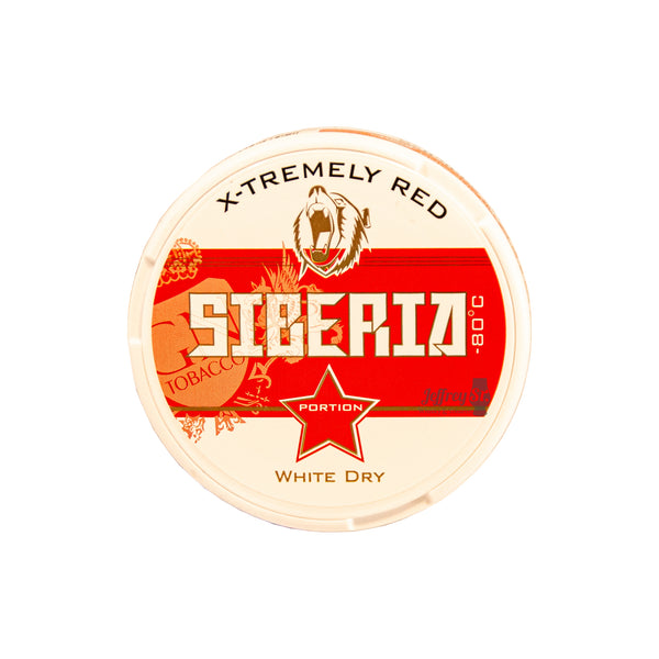Portion Siberia RED Powerful chewing tobacco blend providing a strong and very special mint/spearmint experience.