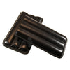 Jemar Cigar Leather Case (3) 56 Ring Gauge - Black (PU110/3)