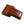 Jemar Leather Cigar Case (3) Robusto - Brown (PU464/3)