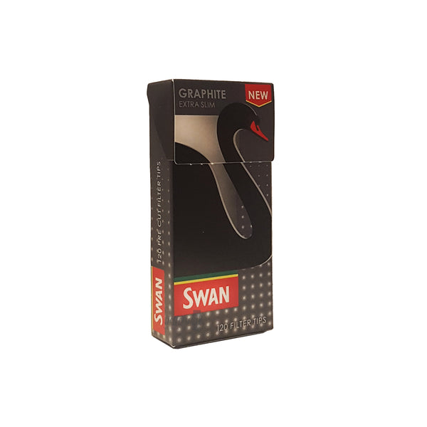 Swan Graphite Extra Slim Filter Tips - Pack of 120