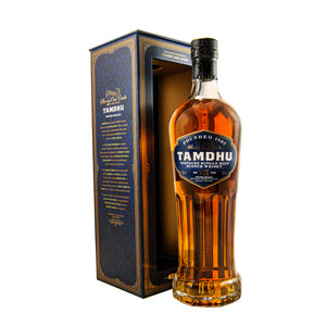 The Tamdhu 15 year old is a superb single malt scotch whisky from this distillery located in the heart of Speyside region. Aged in oloroso sherry casks, this 15-year-old Tamdhu has aromas of apple pie, spiced currants and orange zest. The palate is full of juicy apricots, vibrant raspberries and bitter almonds, before a long finish full of malty biscuits and creamy sherry notes.