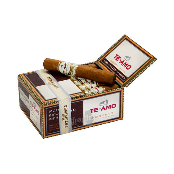 Box of 15 Te-Amo Dominican Blend Robusto cigars