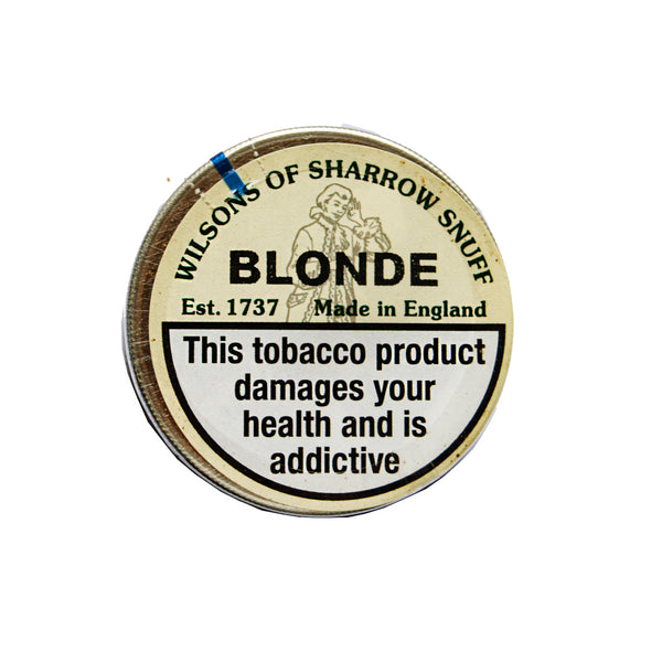 Wilsons of Sharrow Snuff Blonde - 5g Tin