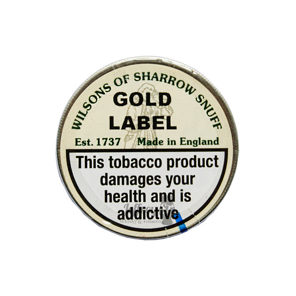 Wilsons of Sharrow Snuff Gold Label - 5g Tin
