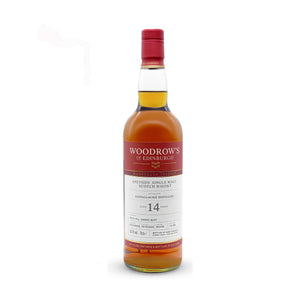 Woodrows of Edinburgh Glenallachie 14 year old - independently bottled Speyside single malt scotch whisky