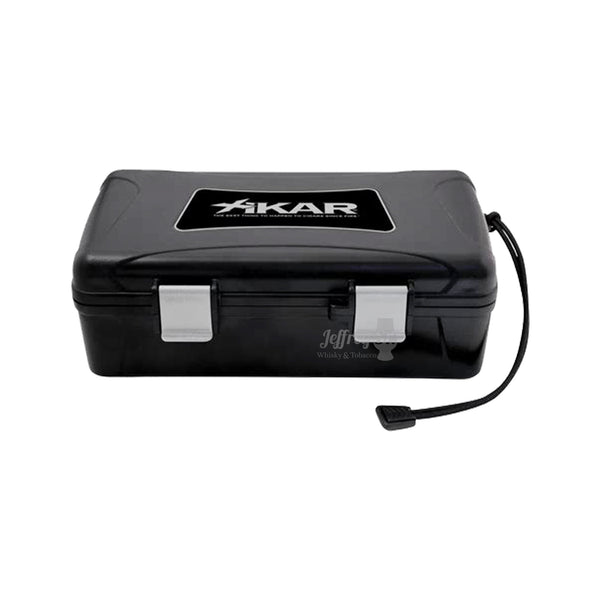 Xikar Travel Humidor 10 Cigars Capacity - Black